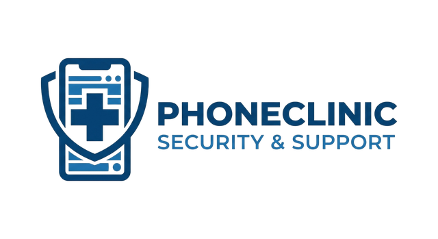 PhoneClinic logo: expert help with how to remove virus from phone